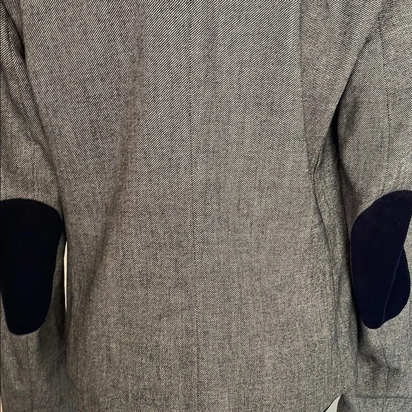 GAP Wool Blend Navy Uniform Academy Blazer with Polka Dot Lining - Picture 7 of 12